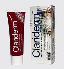Clariderm Face Wash – Anti Acne Oil Control Cleanser for Pimples & Clear Skin Prime Mall