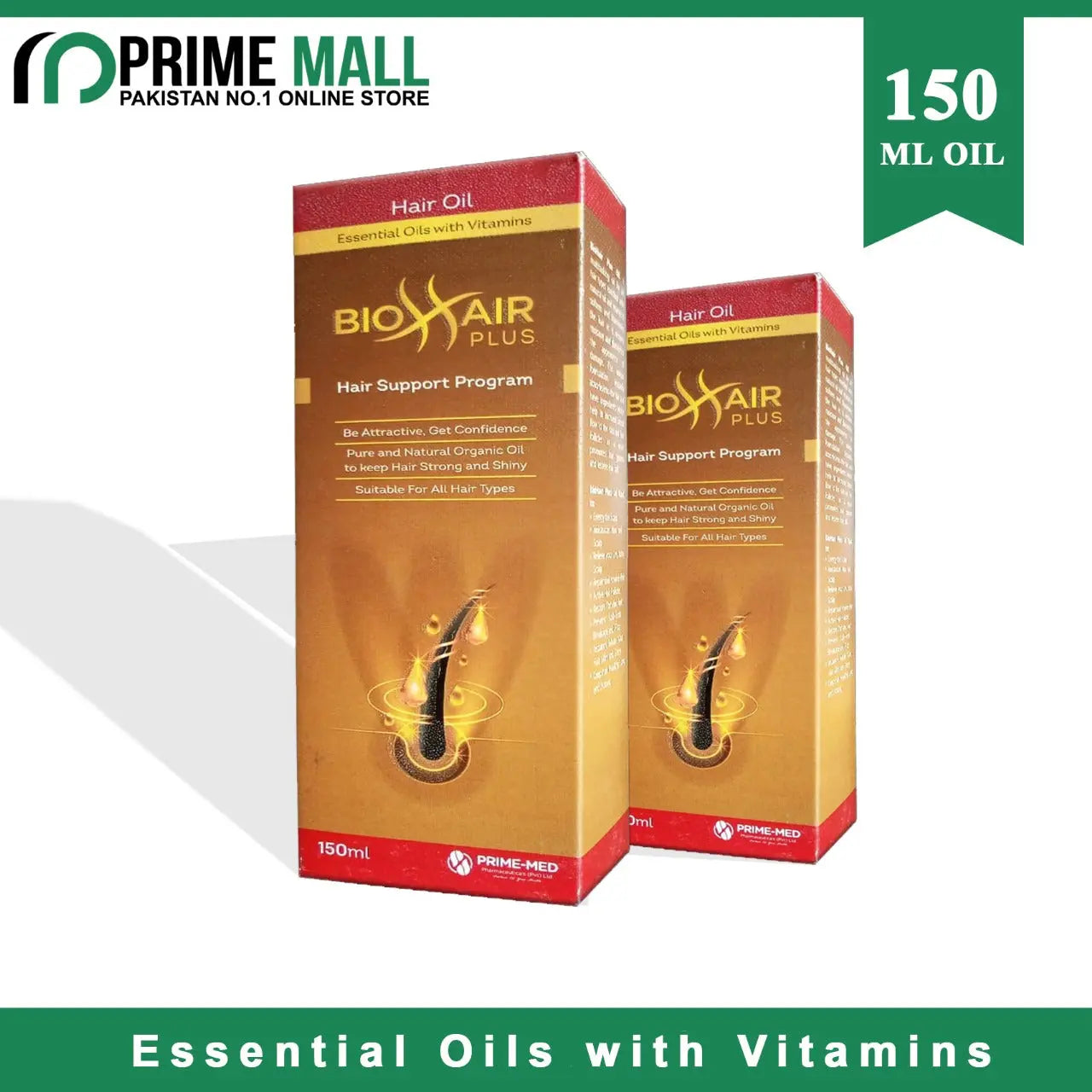 Biohair Plus Oil (150 ml) Prime Max