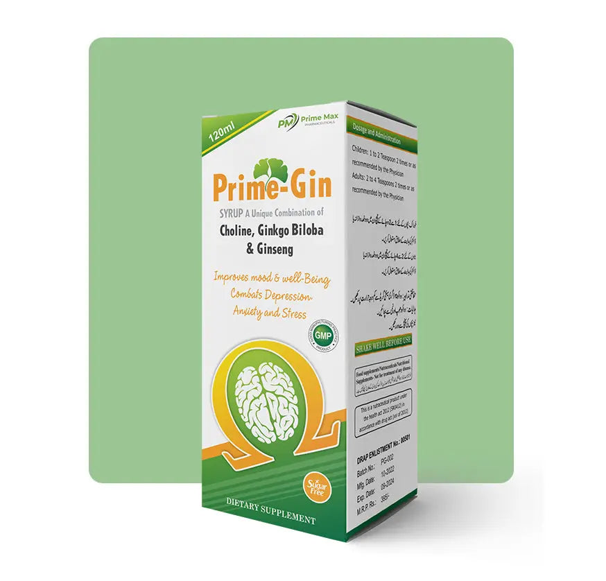 Prime-gin syrup Prime Max
