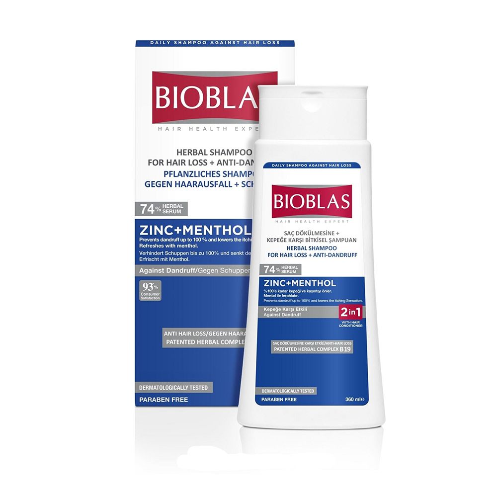 BIOBLAS Anti-Dandruff (360ml) SHAMPOO Prime Max
