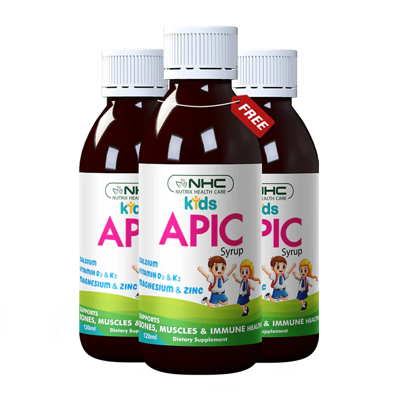 2 Apic Syrup + 1 Apic Syrup Free