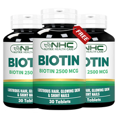 2 Biotin + 1 Biotin Free