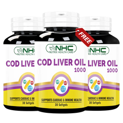 2 Cod Liver Oil + 1 Cod Liver Oil Free