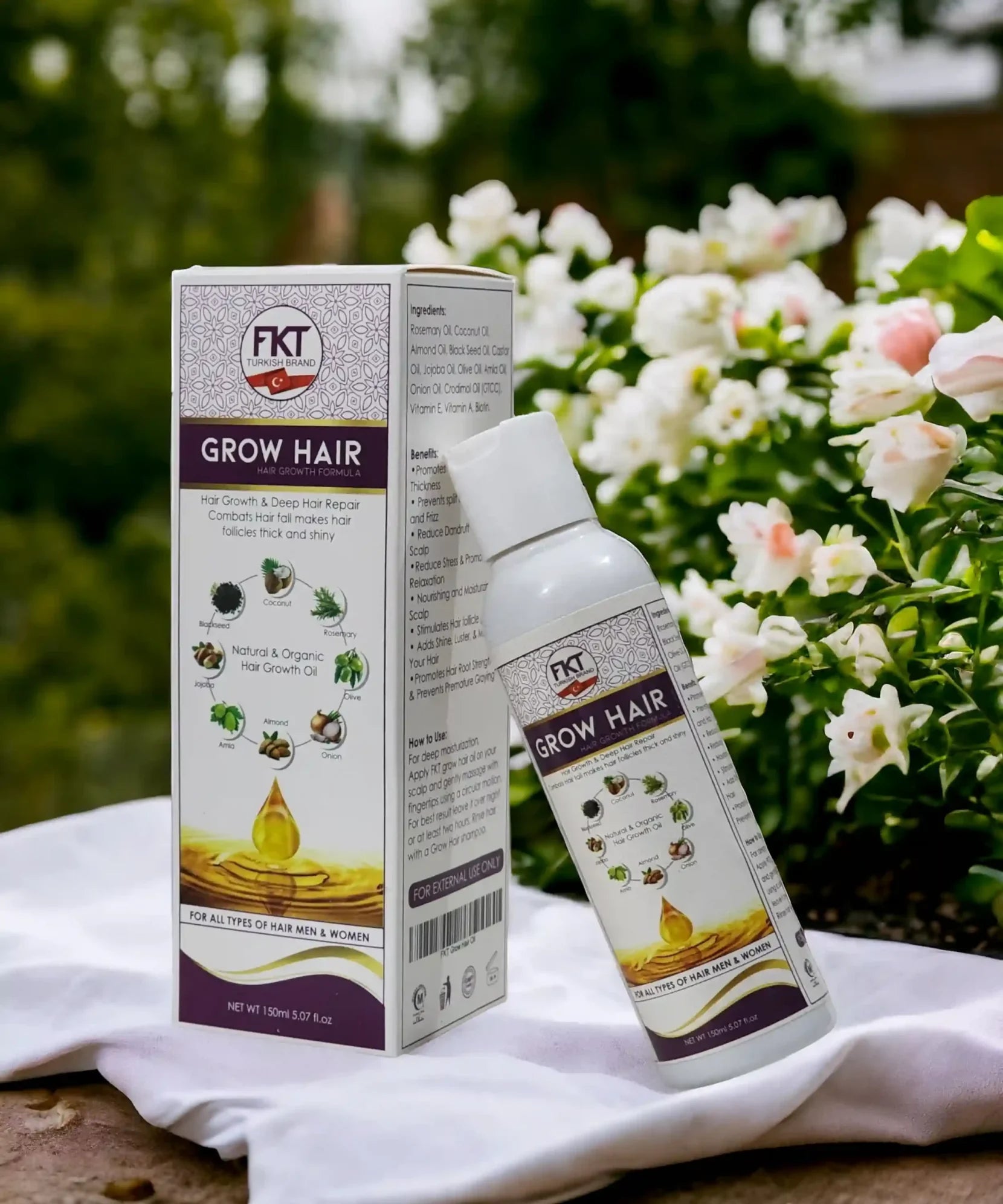 Grow Hair Oil (150ml) Prime Max