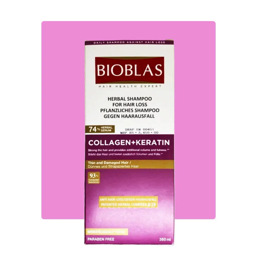 BIOBLASS SHAMPOO AGAINST HAIR FALL