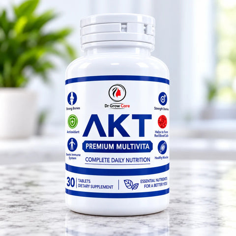 AKT Premium Multivita 30 Tablets – Multivitamin & Multimineral Supplement | Dr Grow Care Prime Mall