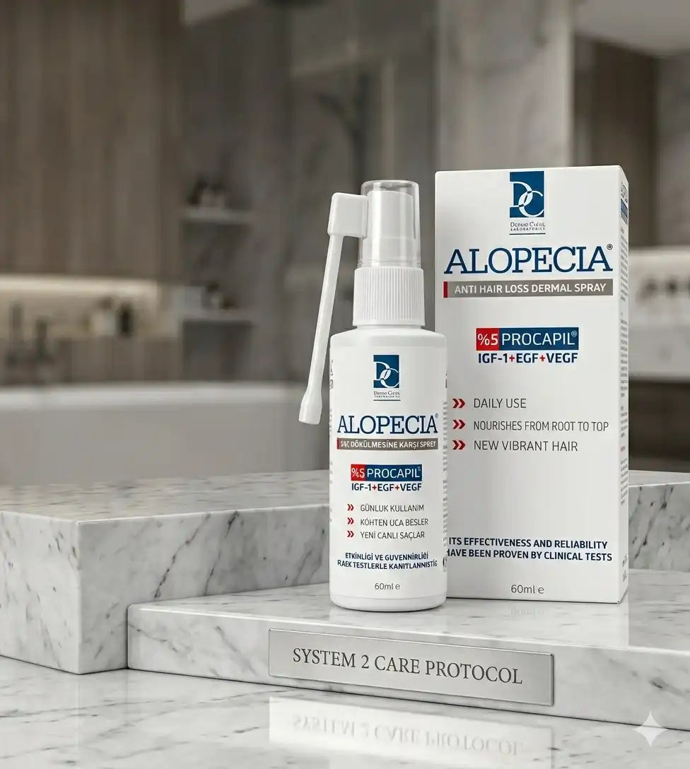 Alopecia Anti-Hair Loss Dermal Spray – DHT Blocker Hair Growth Serum for Hair Fall Control, Thinning Hair & Stronger Roots Prime Mall