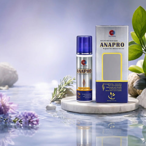 ANAPRO Anti-DHT Hair Fall Serum Spray – Hair Growth & Regrowth Treatment for Thinning Hair, Hair Loss Control & Stronger Roots Prime Mall