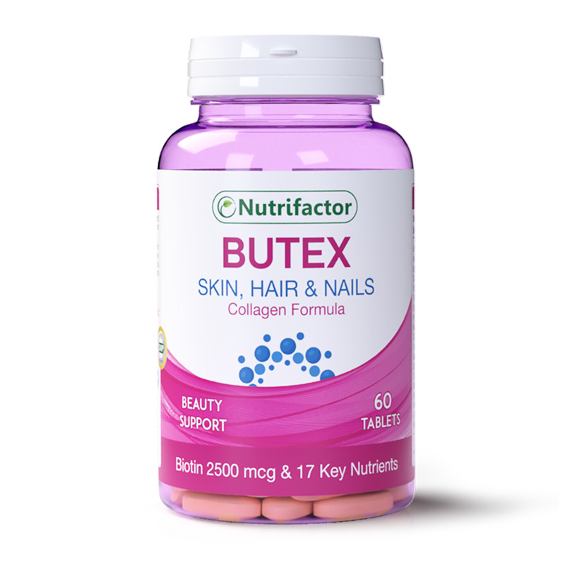 Butex Pakistan – Best Beauty Multivitamin for Hair Growth, Skin Glow & Nails | Nutrifactor Prime Mall