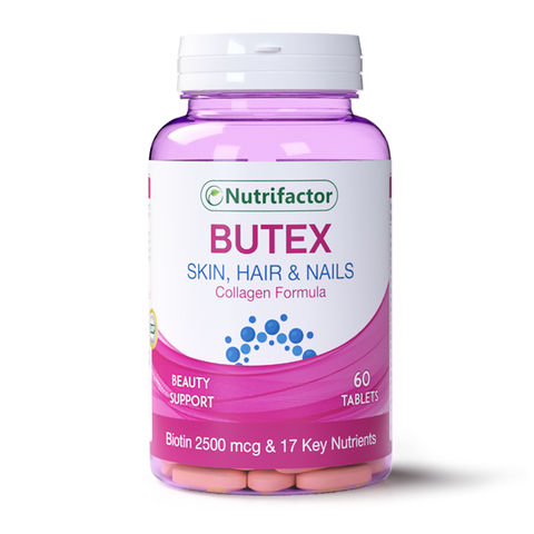 Butex Pakistan – Best Beauty Multivitamin for Hair Growth, Skin Glow & Nails | Nutrifactor Prime Mall