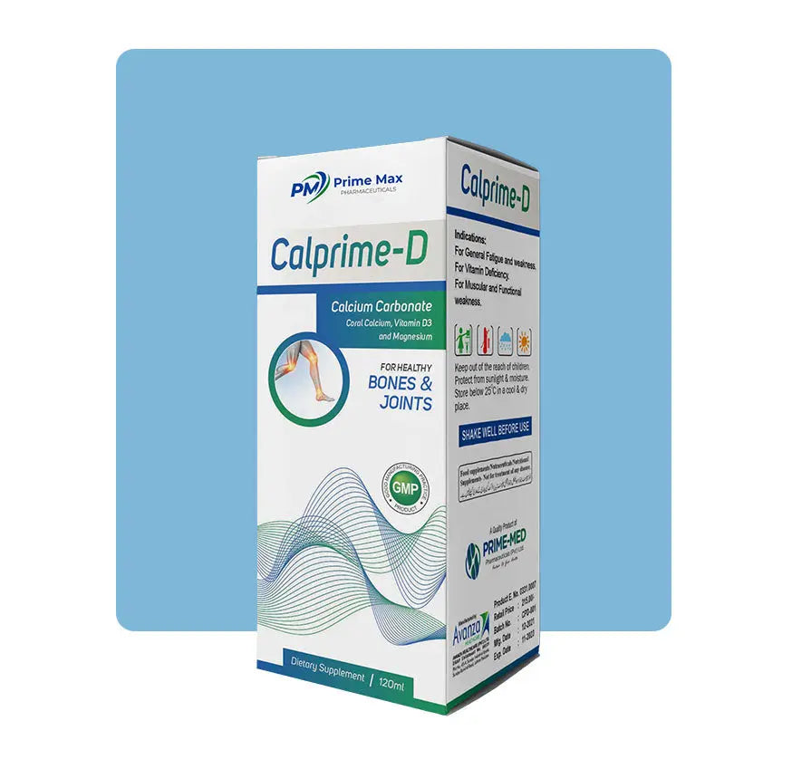 Calprime-D syrup (120 ml) Prime Max