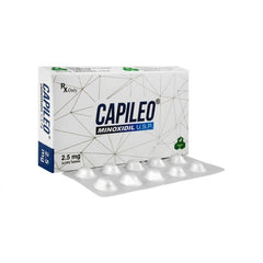 Capileo 2.5mg Minoxidil Tablets – 30 Tabs for Hair Growth Prime Mall